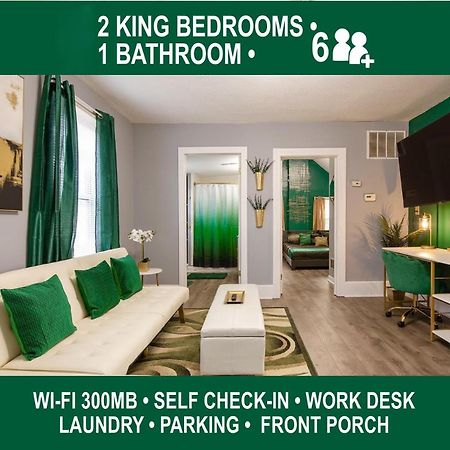 The Tremont Emerald - By Christmas Story House - Historic Charm & Modern Comfort Near Downtown With Parking, 300Mb Wifi & Self Check-In Cleveland Ngoại thất bức ảnh