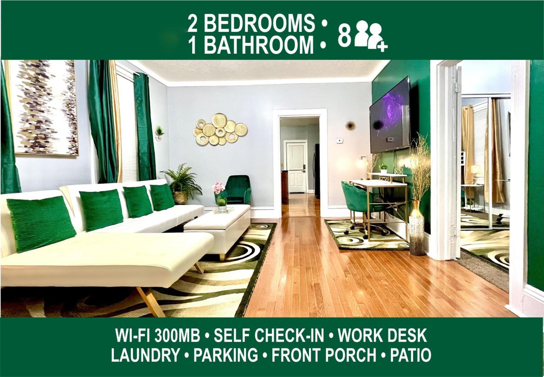 The Tremont Emerald - By Christmas Story House - Historic Charm & Modern Comfort Near Downtown With Parking, 300Mb Wifi & Self Check-In Cleveland Ngoại thất bức ảnh